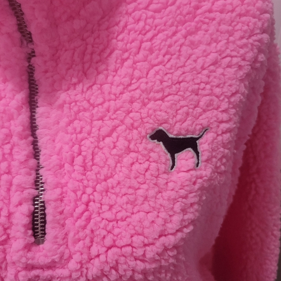VS PINK SHERPA PULLOVER - Picture 3 of 5